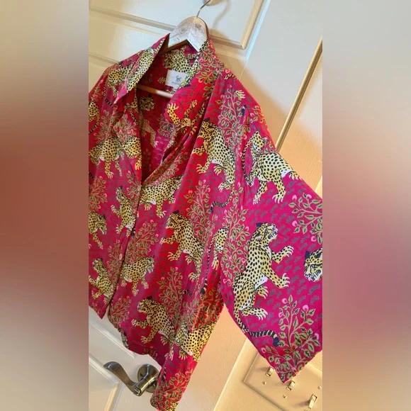 Printfresh Bagheera Satin Wildest Dreams PJ set - Picture 6 of 8